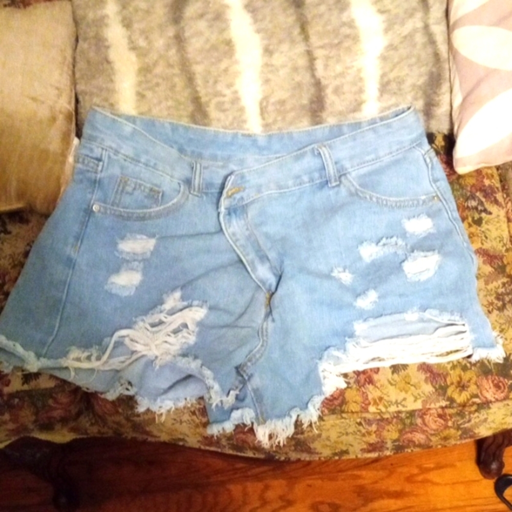 Shein ripped shorts